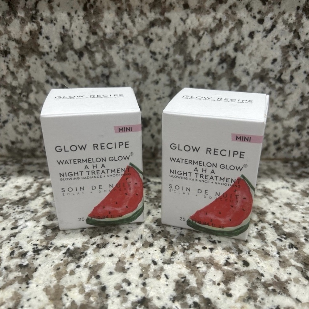 Glow Recipe Watermelon Night Treatment Mini — White & Pink Packaging